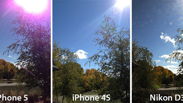 Apple over "Purple Flair"  iPhone 5 camera