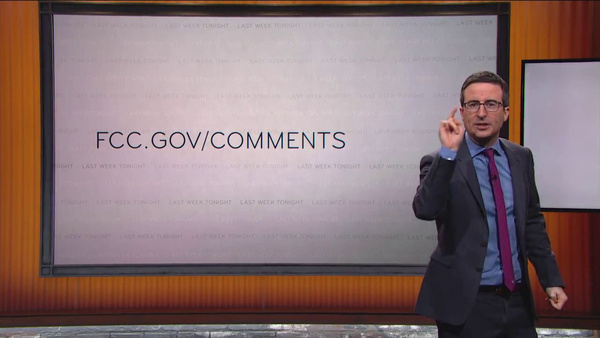 WATCH: John Oliver's Net Neutrality rant leads to FCC website 'difficulties'