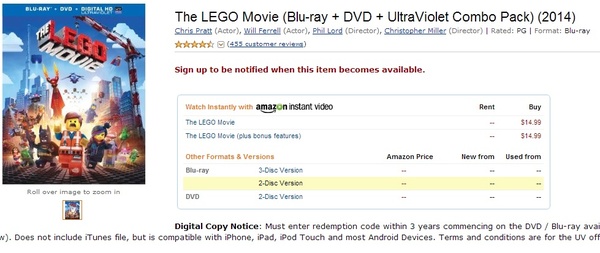 Amazon blocks pre-orders of new Warner DVDs, Blu-rays in ploy for leverage with supplier
