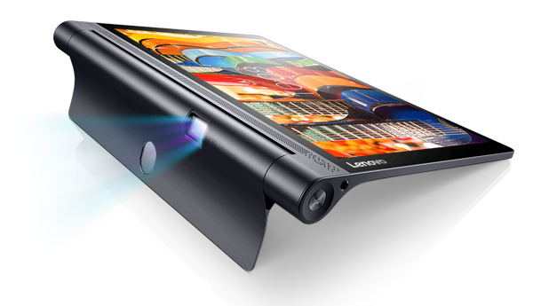 Arvostelussa Lenovo Yoga Tab 3 Pro – Mediatabletti pikoprojektorilla