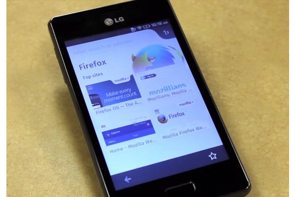 LG unveils first smartphone with Firefox OS