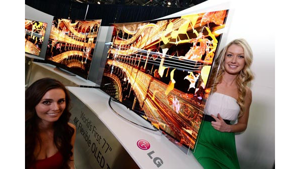 CES 2014: LG unveils flexible 77-inch 4K OLED TV