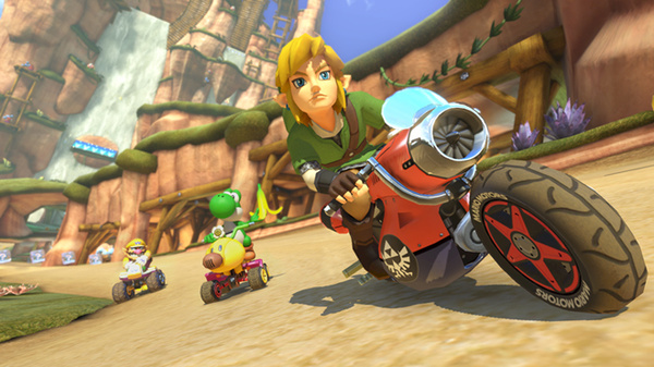 Link, Tanooki Mario, Cat Peach and Animal Crossing villager to be new characters in Mario Kart 8