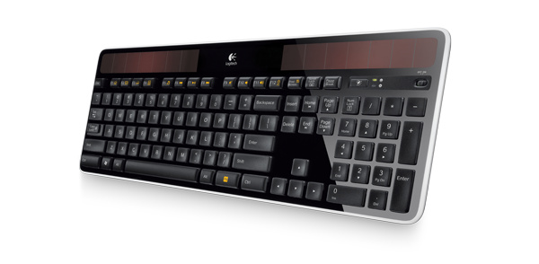 Logitech unveils first wireless solar keyboard