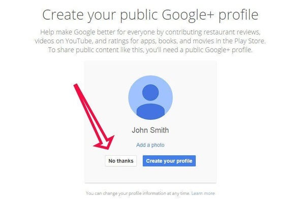 Google no longer makes Google+ registration mandatory for new accounts