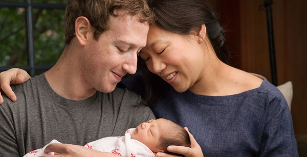 Mark Zuckerberg in $45 billion giving pledge as he welcomes new daughter