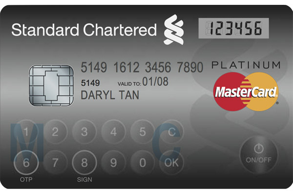 New MasterCard credit card has LCD, keypad