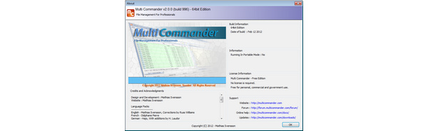 Multi Commander, functierijke en gratis bestandsmanager.