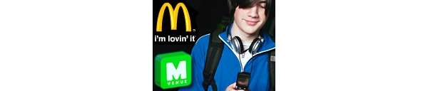 McDonalds join digital content market with m-Venue