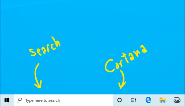Microsoft is separating search and Cortana in Windows 10