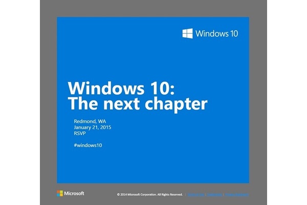 Microsoft to unveil Windows 10 consumer experience