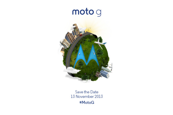 Motorola to unveil Moto G on November 13th