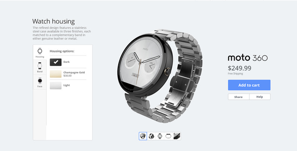 MotoMaker customization coming for the Moto 360 smartwatch