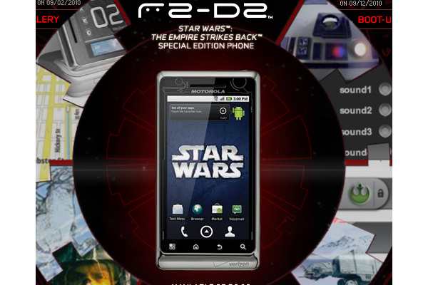 Motorola Droid R2-D2 goes on sale Wednesday