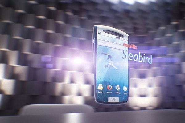 Seabird on Mozillan konseptipuhelin