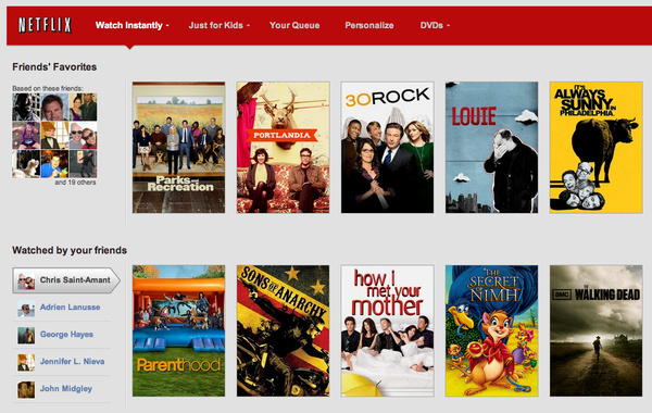 Netflix users can now link their accounts to Facebook