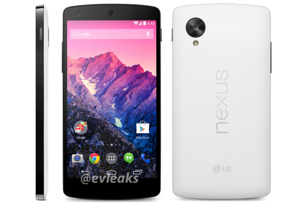 Google Nexus 5 release date leaked for November 1st, white colorway shown off