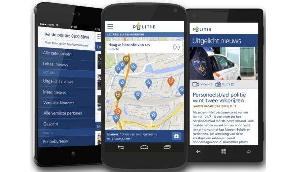 Politie komt met nieuwe app voor iOS en Android
