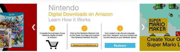 Nintendo Wii U and 3DS games now available for download via Amazon