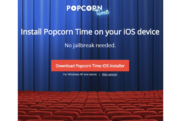 Popcorn Time voor iOS zonder jailbreak nu ook vanaf Mac