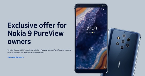 Failing to keep promises: Nokia 9 PureView wont get Android 11, after all