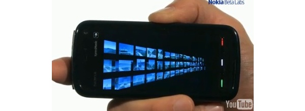Nokia Photo Browser - 3D-efektej kuvien katseluun
