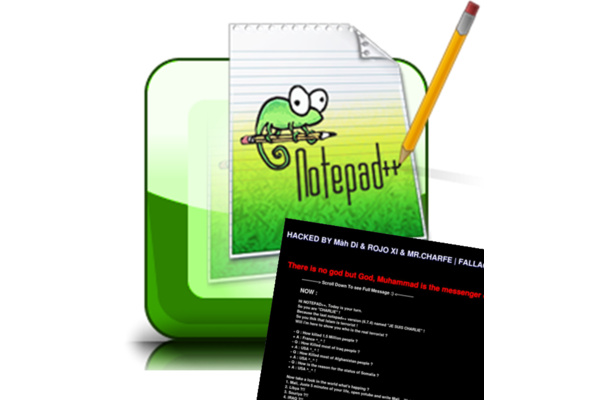 Notepad++ website gehackt door 'Je suis Charlie' editie