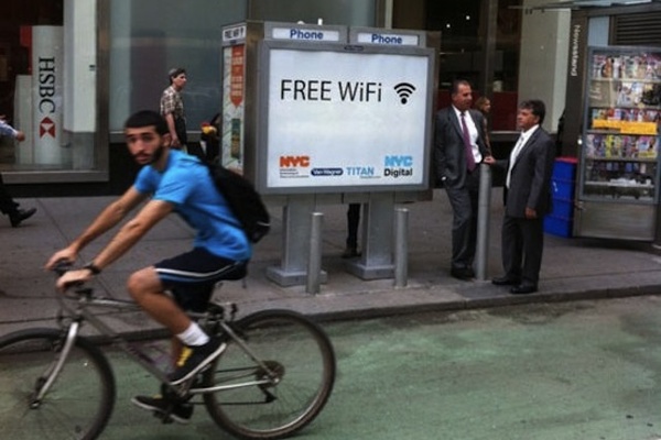 New York making payphone booths into Wi-Fi hotspots