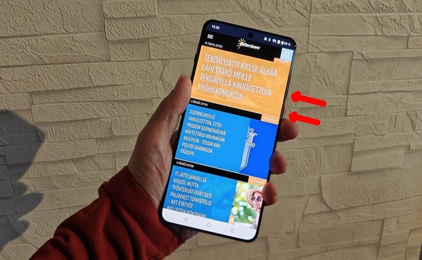 Android-kyttj, otatko kuvakaappauksia knnykllsi? Tee tm muutos asetuksiin ja elm helpottuu