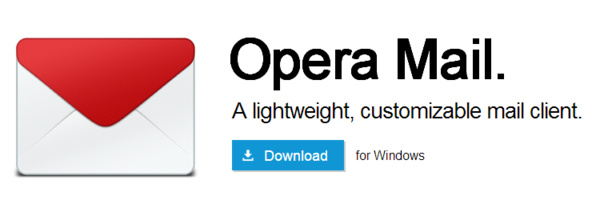 Opera Mail vrijgegeven