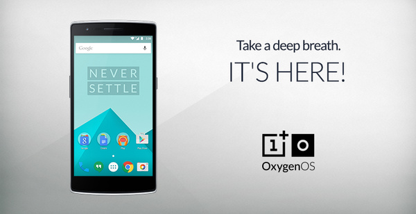 OnePlus releases their own operating system, OxygenOS
