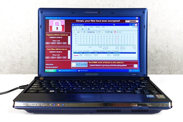 Malware-plagued laptop is auctioned for $1.34 million