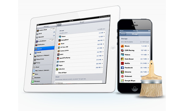PhoneClean geeft je iPhone, iPad & iPod weer ruimte.