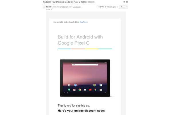 Google drops price of Pixel C Android tablet by 25 percent
