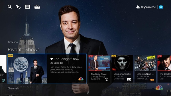 Sony launching PlayStation Vue streaming TV service in the coming weeks