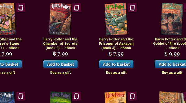 'Harry Potter' official ebooks now available on Pottermore