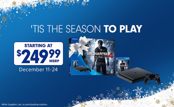 Sony cuts $50 from PS4 bundle price this month