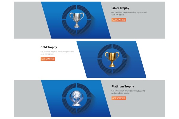 You can earn PlayStation Network credit by getting Trophies
