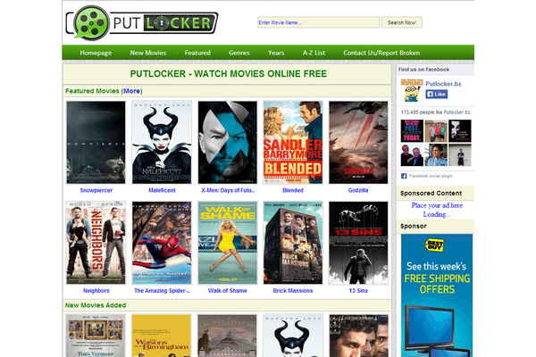 Putlocker streaming site loses domain, moves to Iceland