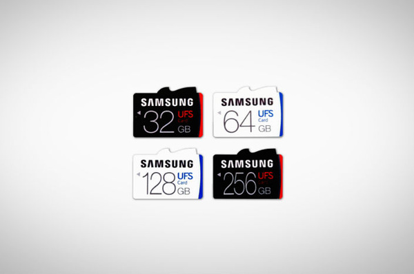Samsung unveils the first Universal Flash Storage memory cards