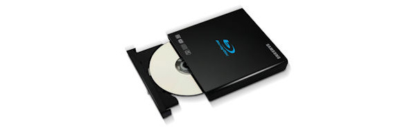 Samsung unveils slim portable BD drive for mobile PC market