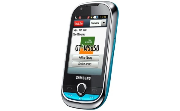 Samsungin M5650 Lindy -kosketuspuhelin virallistui