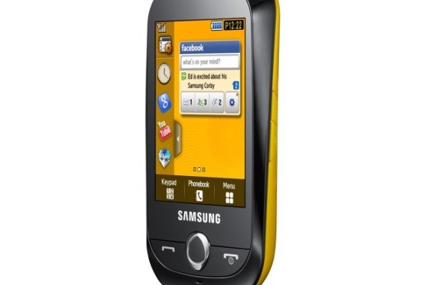 Samsung julkisti edullisen S3650 Corby -kosketuspuhelimen