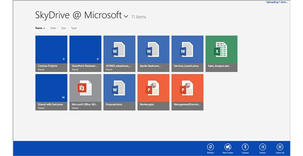 SkyDrive Pro apps for Windows 8, iOS released