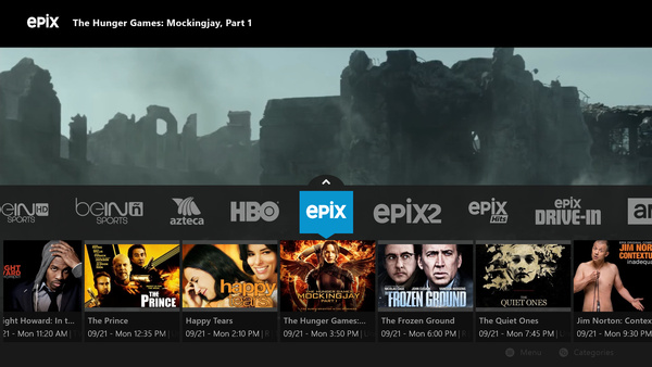 Sling TV just had its UI updated for Xbox One