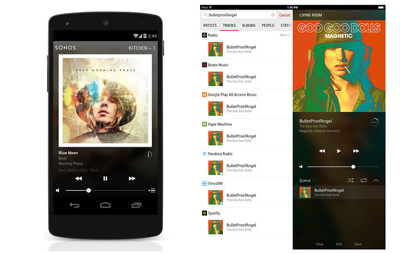 Sonos refreshes mobile apps, adds universal search