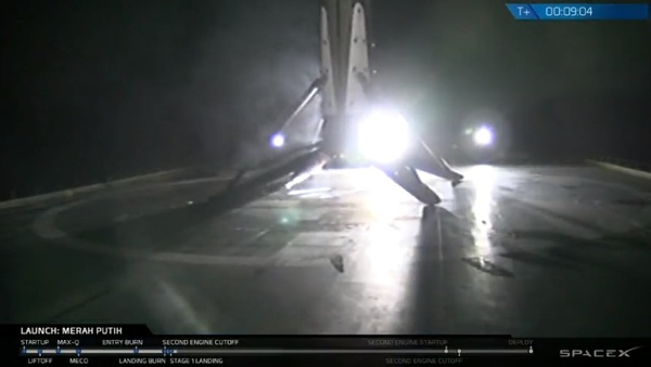 SpaceX relaunches Falcon 9 Block 5 booster