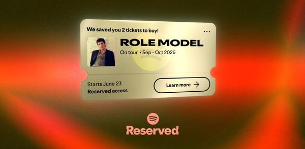 Spotifylta yllätys: Bändien kovimmille faneille varataan bändin keikkalippuja automaattisesti