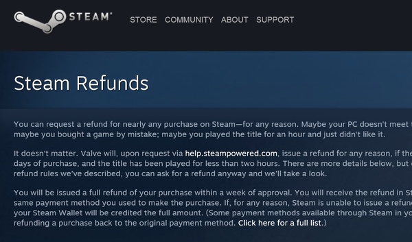 Steam Refund - How to Refund a Game on Steam? Refund Policy