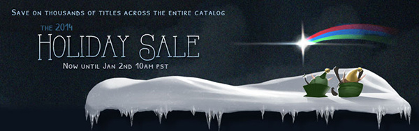 Gamers rejoice: Steam's Holiday Sale is now live